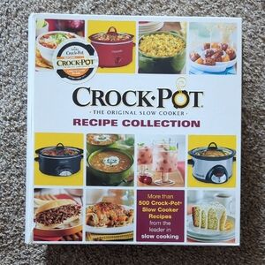 Crockpot The Original Slow Cooker Recipe Collection 5 Ring Cookbook